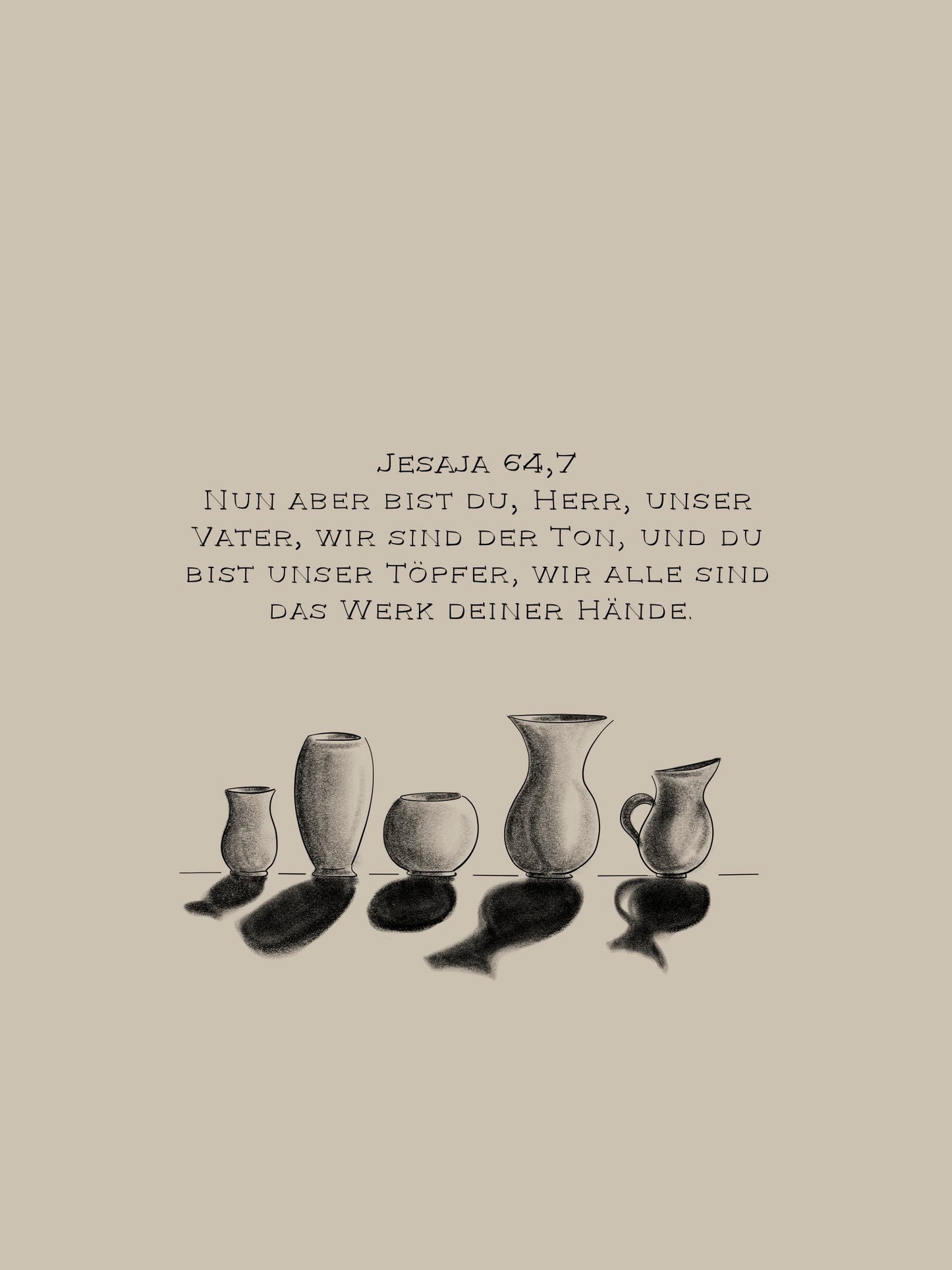 Töpfer & Ton (Postkarte)