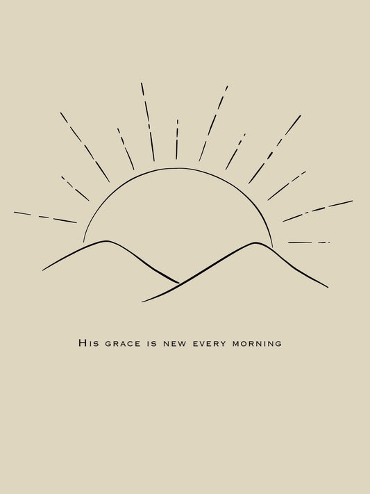 His Grace Is New